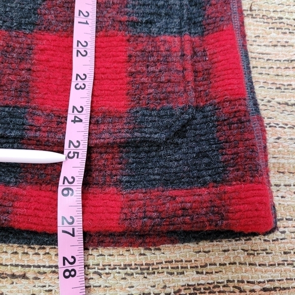 Woolrich Wool Plaid Zipper Jacket with Hood. - Picture 3 of 11